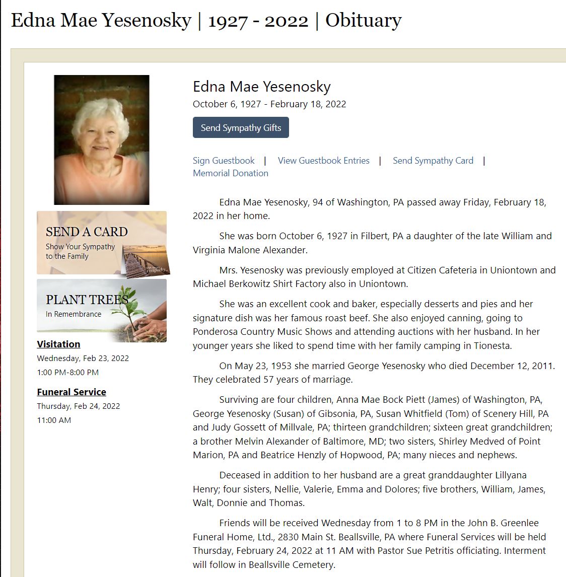 obituary